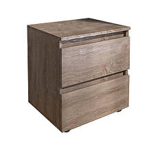 Тумба приліжкова в спальню з ламінованої ДСП ТЛ-1 Лайт Еверест Дуб сонома