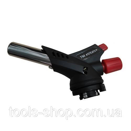 Пальник газовий 360° з п'єзопідпалом Ø20 мм Vitals Master BT-137, фото 1