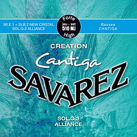 Струны для классической гитары SAVAREZ 510MJ Creation Cantiga High Tension