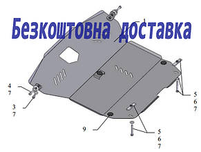 Захист двигуна Hyundai Matrix (2001-2010) (Захист двигуна Хандай Матрикс) Кольчуга