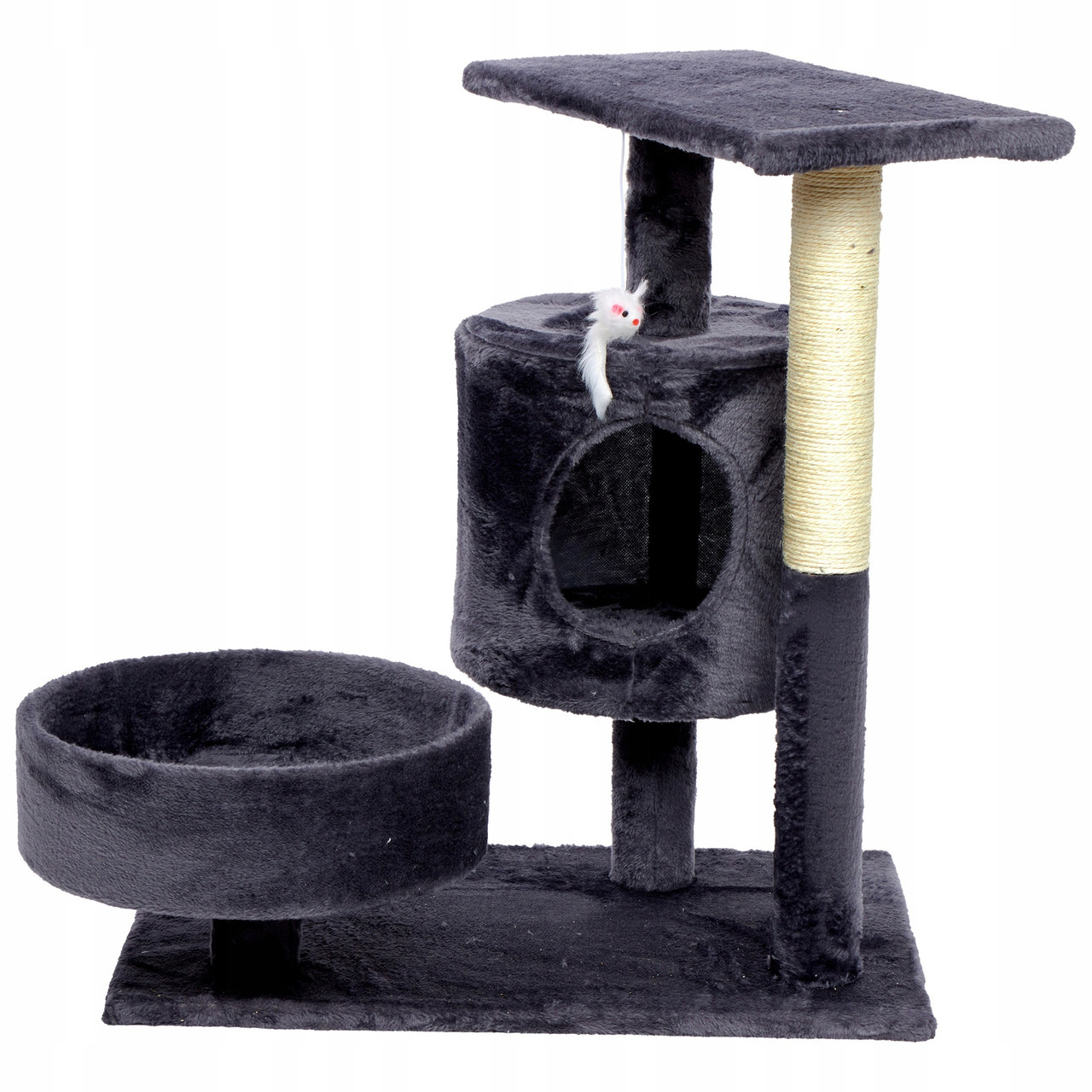 Низька кігтеточка, ліжко 68 cm PH8099-GR