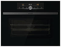 Gorenje Духовой шкаф электрический компактный, 50л, A+, дисплей, ф-ция СВЧ, черный Technohub - Гарант