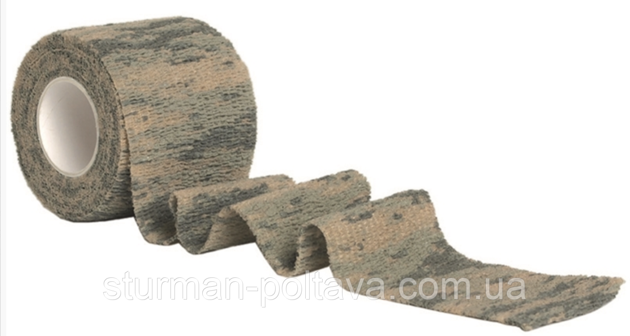 Стрічка камуфляжна для зброї ширина 5 см довжина 4.5 метра MIL-TEC Німеччина, фото 1