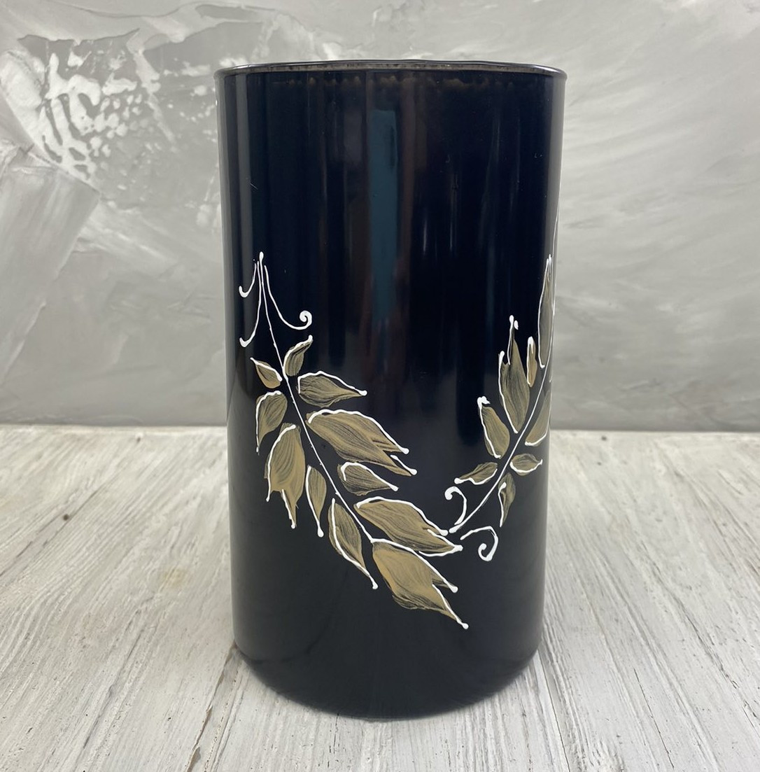 Ваза чорна "Перо" Н195*110, фото 1