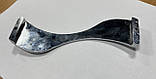 Ручка меблева металева хром L160 хвиляста, фото 5