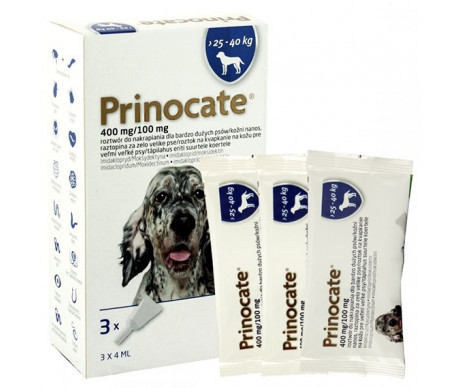 Prinocate (Принокат) Спот-он краплі від бліх, кліщів, профілактика дирофіляріозу для собак 25 - 40 кг 1 шт