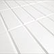 Панель для стін Туніс Білий 3D декоративні плитки ПВХ вологостійкі, фото 2