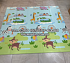 Двосторонній килимок для дітей 200*180*1 см (складний, двосторонній + сумка), фото 4