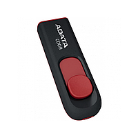 Флеш-накопичувач A-DATA C008 USB2.0 16GB Black-Red