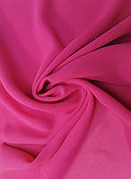 Креп шифон Малиновий