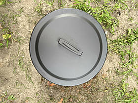 Кришка для сковороди 40 см SDR із сталі: захист, рівномірне нагрівання, для диска, пікніка