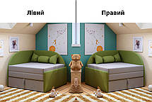 Крісло-ліжко Малютка 910х890 h670   80x170  Viorina-Deko, фото 5