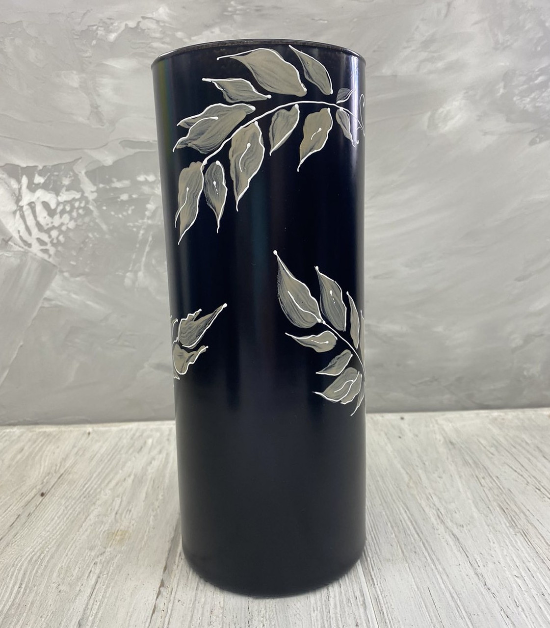 Ваза чорна "Перо" Н265*110, фото 1