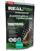 Прикормка для рыб REALFISH Амур-Толстолоб укроп 1КГ