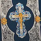 Книга подарункова Біблія в шкіряній палітурці, фото 6