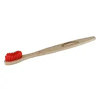 Зубная щётка D R Harris Red Bristle Biodegradable Bamboo Toothbrush