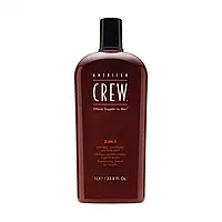 Шампунь (3 в 1) American Crew Shampoo, Conditioner and Body Wash, 1000 мл