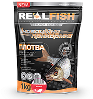 Прикорм для риб REALFISH Плітва мотиль 1КГ