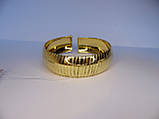 Золотий браслет, обідок, розмір 20,4 см —діаметр 6,5 см Проба 750, фото 2