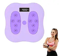 Диск здоровья с массажем для стоп Waist Twisting Disc с подсчетом калорий