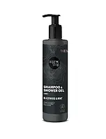 Шампунь для волосся та тіла Organic Shop Men Shampoo & Shower Gel "Blackwood and Mint", 200 мл