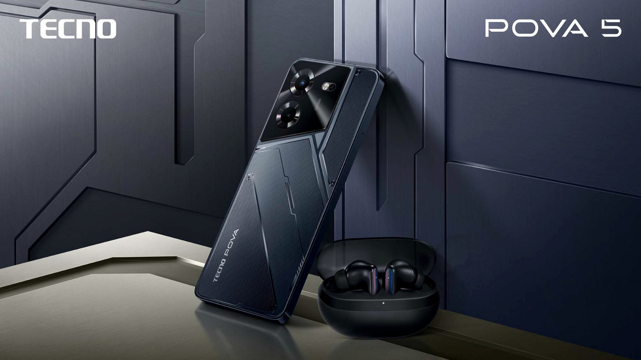 Купить TECNO Смартфон POVA 5 (LH7n) 6.78" 8/256GB, 2SIM, 6000mAh, Mecha ...