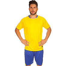 Футбольна форма Lingo LD-5022-2 (зріст 155-185 см, жовто-синій)