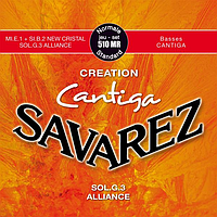 Струни для класичної гітари SAVAREZ 510 MR Creation Cantinga Red