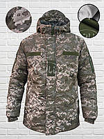 Водозащитная зимняя куртка (пиксель) 48