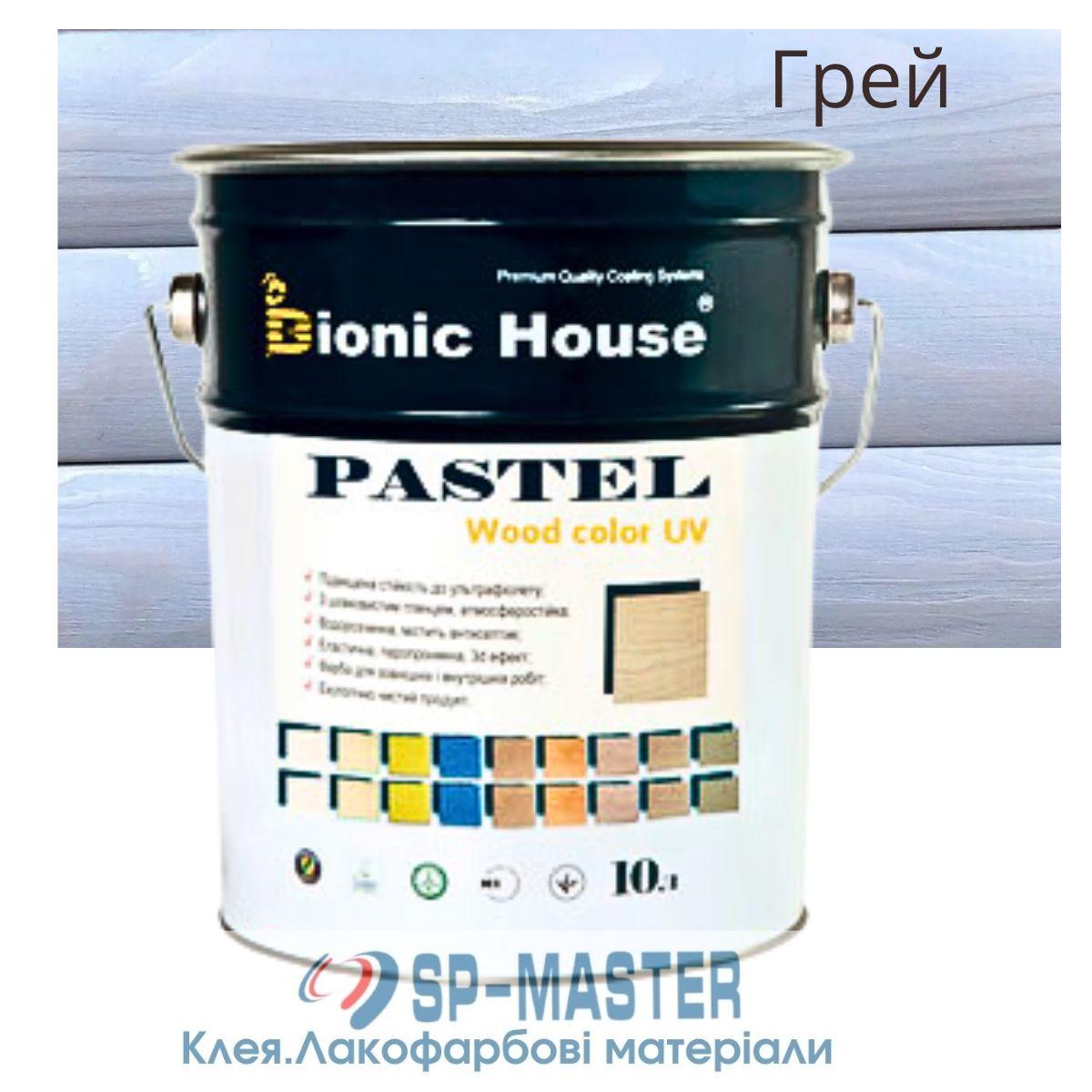 Краска для дерева укривная, лазурь для деревянного фасада "Pastel Wood ...
