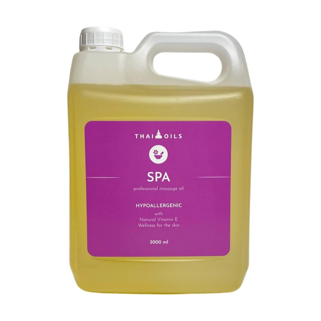 Масажна олія розігріваюча професійна Thai Oils SPA 3000 ml Олія для всіх типів шкіри розслаблююча СПА, фото 1