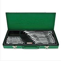 Набір Ключів Рожково-накидних 6-24 мм 16 шт (у ложементі, тип В)