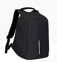 Рюкзак Bobby 2.0 15,6" із захистом від кишень і з USB-зарядним пристроєм чорний