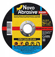 Круг отрезной по металлу NOVOABRASIVE 41 14А 125x1,0x22,23