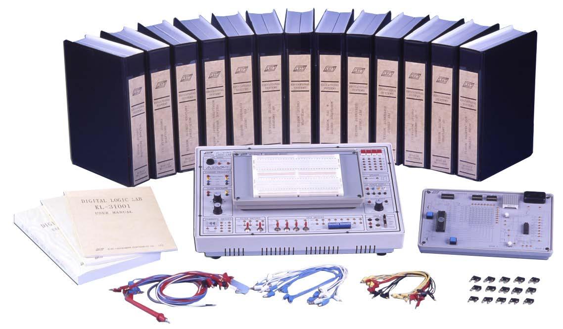Стенд лабораторний "Вивчання цифрових схем" KL-300