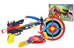 Арбалет стріли на присосках,мішень,в кор-ці,46х29х7см №35881K(12)