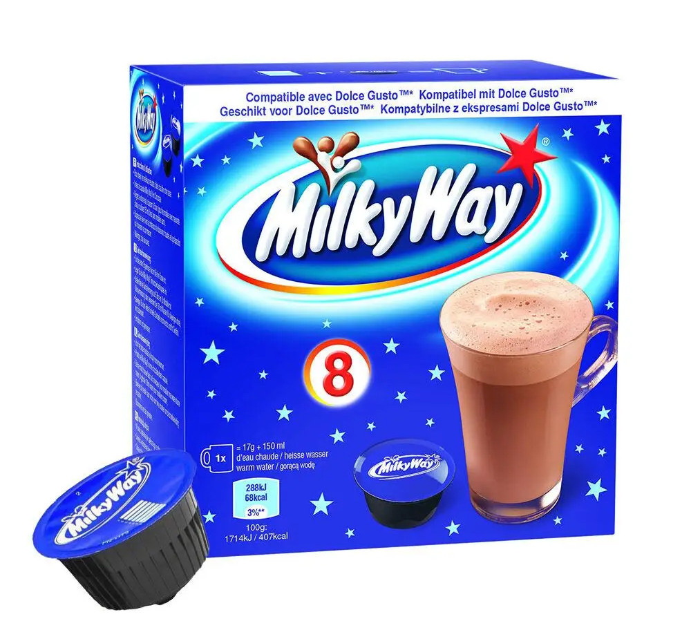 Гарячий шоколад у капсулах Dolce Gusto MilkyWay (8 порцій), фото 1