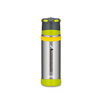Термос Thermos Ultimate Series Flask с двойной крышкой 500 мл Thermos цвет лимонно-металлический (150072)