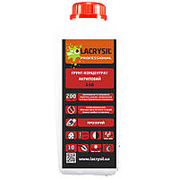 Ґрунтовка глибокопроникаюча Lacrysil 1:10 акрилова 5 л