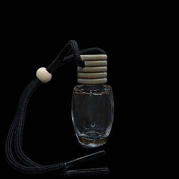 Скляна пляшечка для декупажу, 51х28 мм, 10 мл