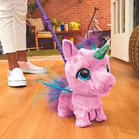 Интерактивная мягкая игрушка Единорог на поводке FurReal Flyalots Flitter My Alicorn F6372