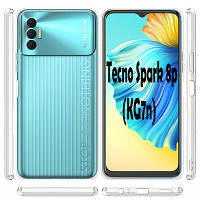 Чехол для моб. телефона BeCover Tecno Spark 8p (KG7n) Transparancy (707628)