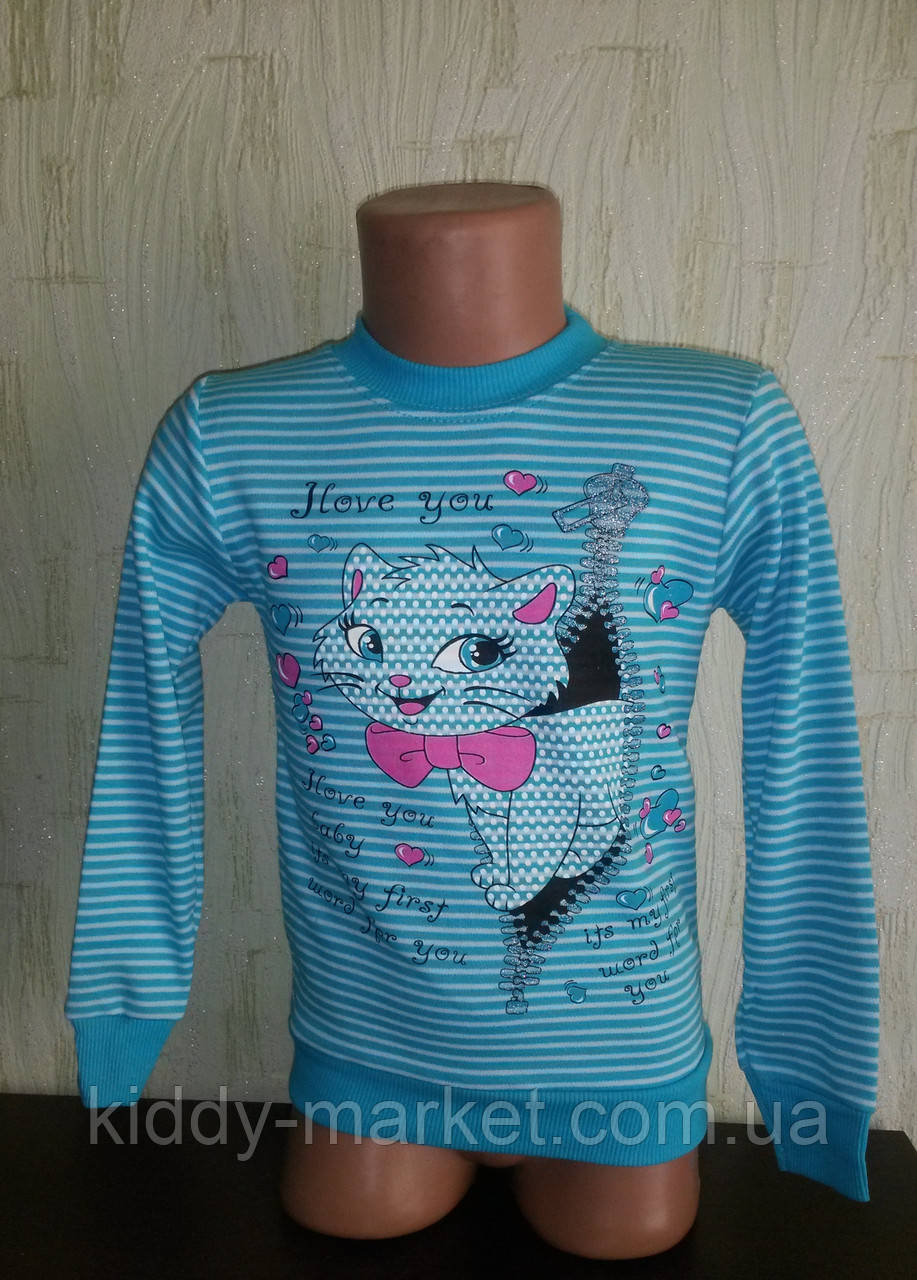Джемпер для дівчинки Кішка 104,110,