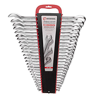 Набір автомобільного інструменту. Набір ріжково накидних ключів 6-32 мм 25 штук (Планшетка) CrV