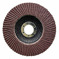 Круг лепестковый торцевой NovoAbrasive Standard AL T27 P80 125x22