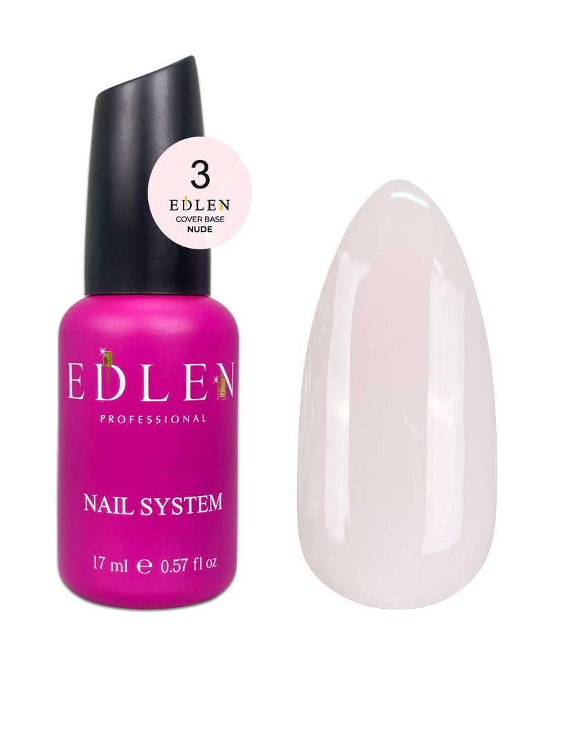 Камуфлювальна база Edlen Cover Nude Base No3, 17 мл