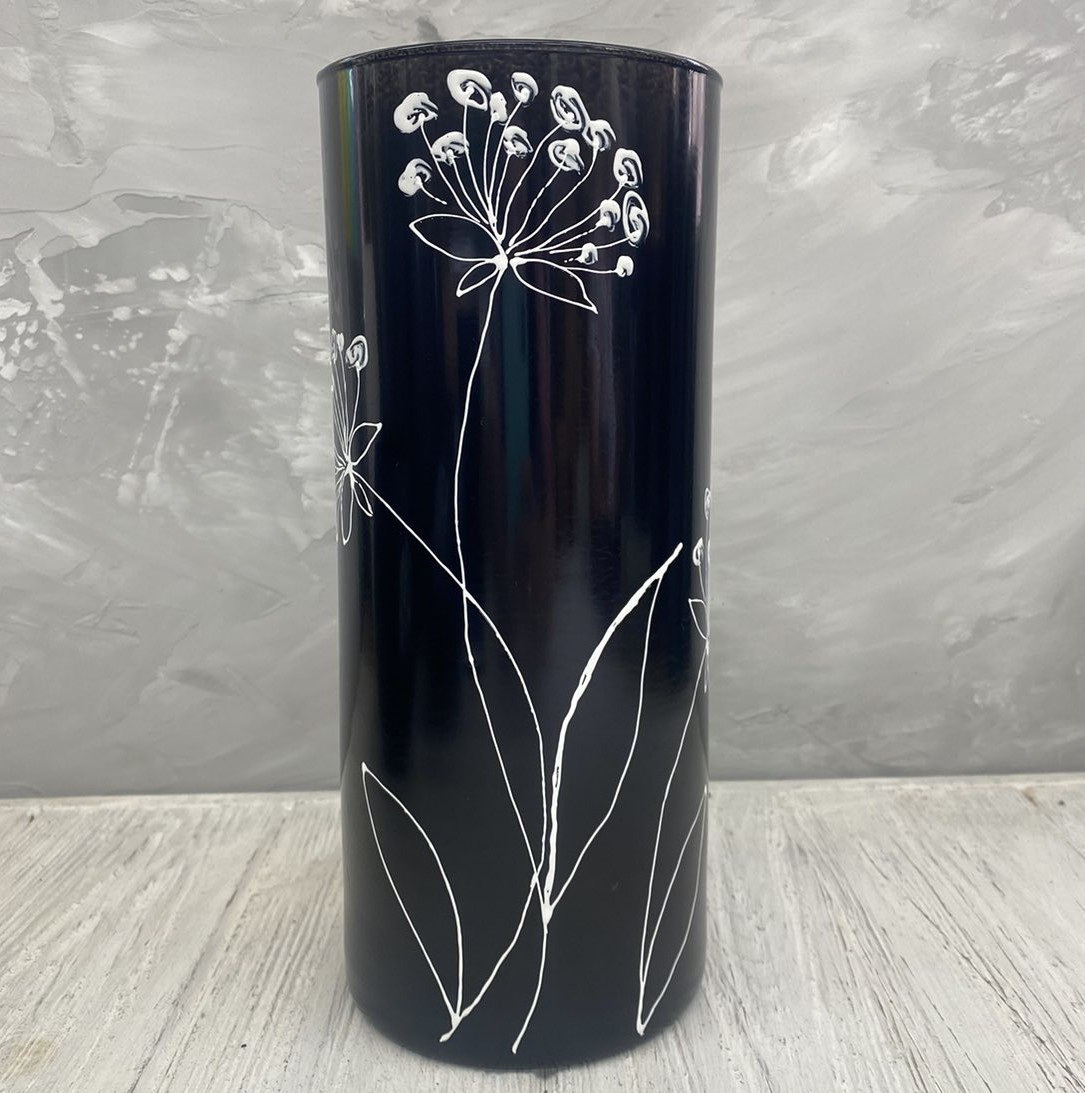 Ваза чорна "Майя" Н265*110, фото 1