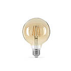 LED лампа Titanum Filament G95 6W E27 2200K бронза TLFG9506272A 25528, фото 3