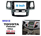 Штатна магнітола андроїд TOYOTA Fortuner/Hilux, Автомагінтола 2 дин 2/32, штатний головний пристрій Tota, фото 7