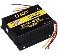 Преобразователь напряжения UKC DC/DC 24v-12v 10A авто инвертор